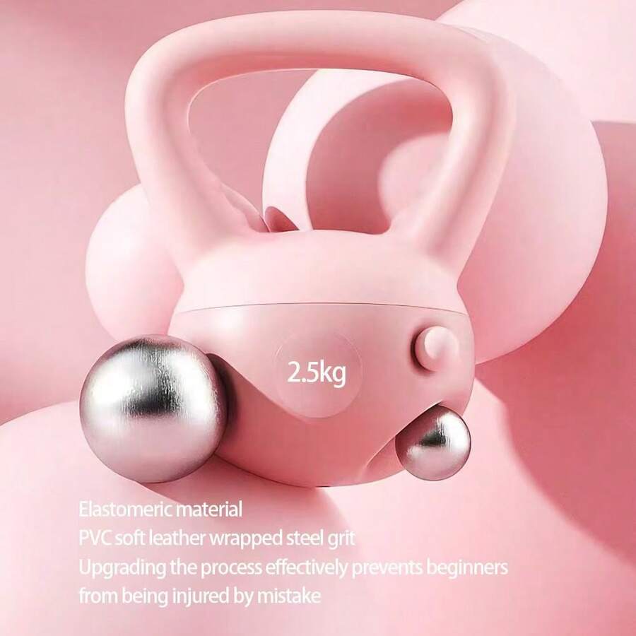 2.5kg Soft Kettle Bell, Home Women Squat Workout Soft Kettle Bell