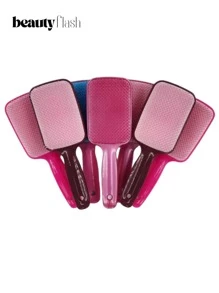 Flex Paddle Brush - For All Hair Types - Anti Frizz - Multicolor - Ver 1