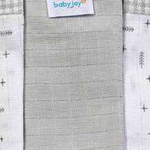 Baby Joy Burp Cloth For Babies 3 Units - Xám - Xem 2