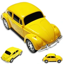Beetle Toy Car Miniature Plastic Car VARIOUS Colors Color:Yellow - Nhiều màu - Xem 1