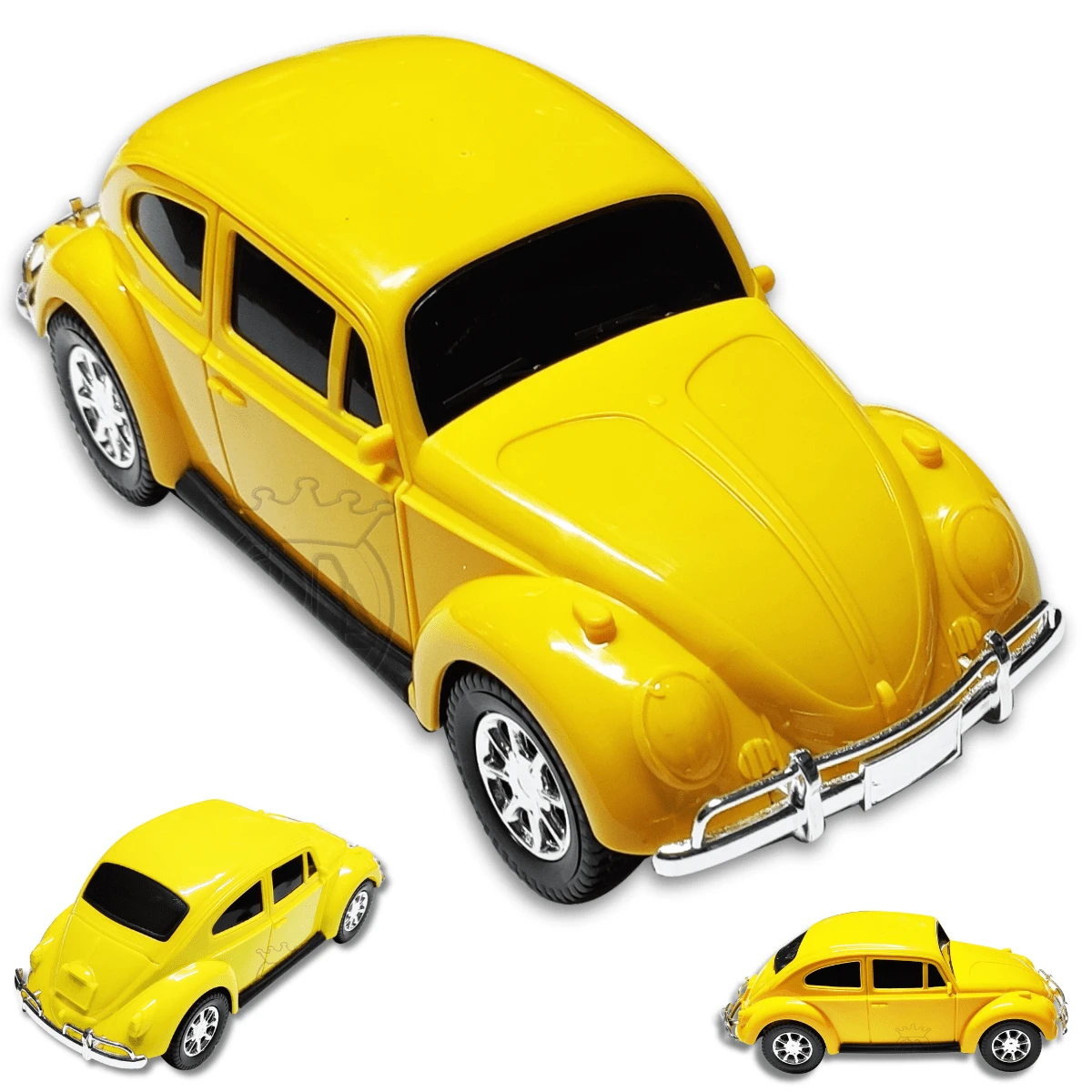 Beetle Toy Car Miniature Plastic Car VARIOUS Colors Color:Yellow - Nhiều màu - Xem 1