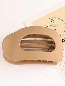 Kẹp tóc tròn dẹt, kẹp tóc cá sấu mạnh mẽ, thiết kế cong thoải mái, kẹp tóc khi tắm, phụ kiện tóc màu trơn thời trang đa chức năng, thanh lịch, tối giản, thích hợp sử dụng hàng ngày, giải trí, tụ tập, đi làm, du lịch, chăm sóc da mặt, trang điểm, phối quần áo - Nhiều màu - Xem 11