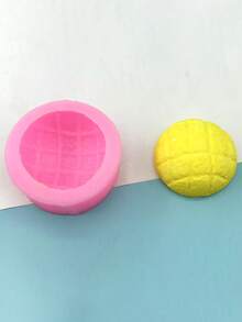 1 件菠萝形捏合模具，DIY 烘焙甜点装饰家居配件 - 粉色 - 查看 3