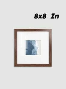精美相框，尺寸可选4x6、5x7、8x8、8x10、12x12、11x14、12x16英寸，方形和长方形人像相框，适合壁挂或桌面摆放，颜色可选黑色/白色/木色/棕色/金色 - 多色 - 查看 36
