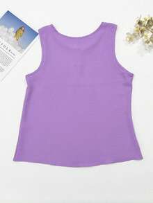 Women's Shirt In Dune Fabric - 紫丁香色 - 查看 3