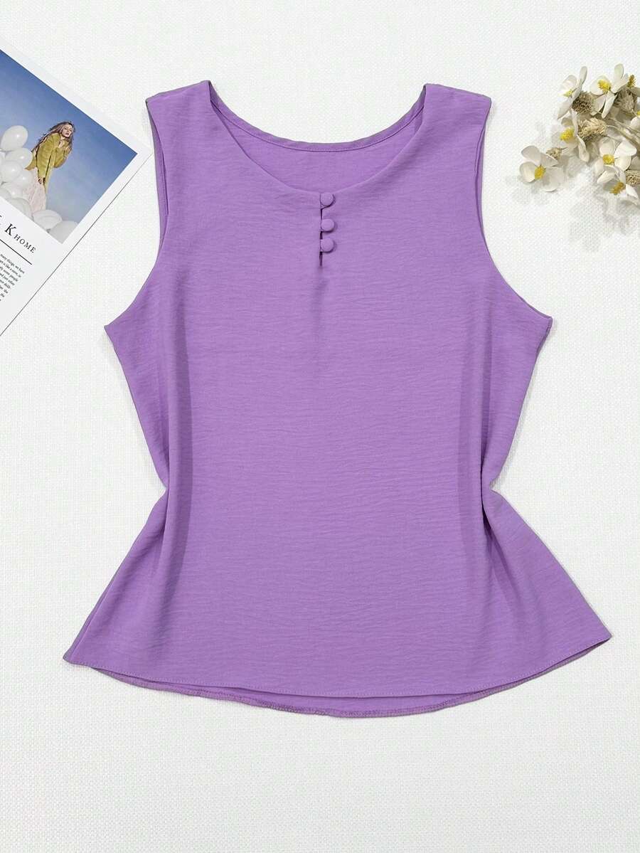 Women's Shirt In Dune Fabric - 紫丁香色 - 查看 1