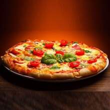 25cm Aluminum Pizza Pan, Small, 4-Slice Pizza - Bạc - Xem 6