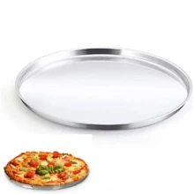 25cm Aluminum Pizza Pan, Small, 4-Slice Pizza - Bạc - Xem 4