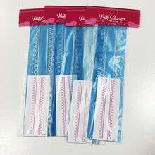 Stencil 5 X 20 C Hollow Mold Templates For Painting On Fabric MDF Wood Wall Floor Paper T-Shirt Dishcloth - 白色 - 查看 3