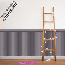 PINK Slatted Wallpaper For Half Wall 1.20mX50cm - ROSA - Ver 3