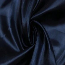 3 Meters Of Charmousse Satin Fabric (3m X 1.50m) - Màu xanh hải quân - Xem 2