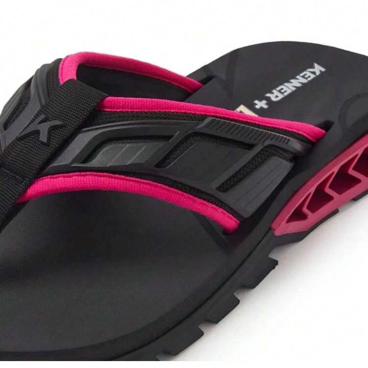 KENNER RAKKA FULL L7 MEN'S AND WOMEN'S FLIP FLOPS SANDAL LIGHT SOFT COMFORTABLE - Hồng - Xem 3