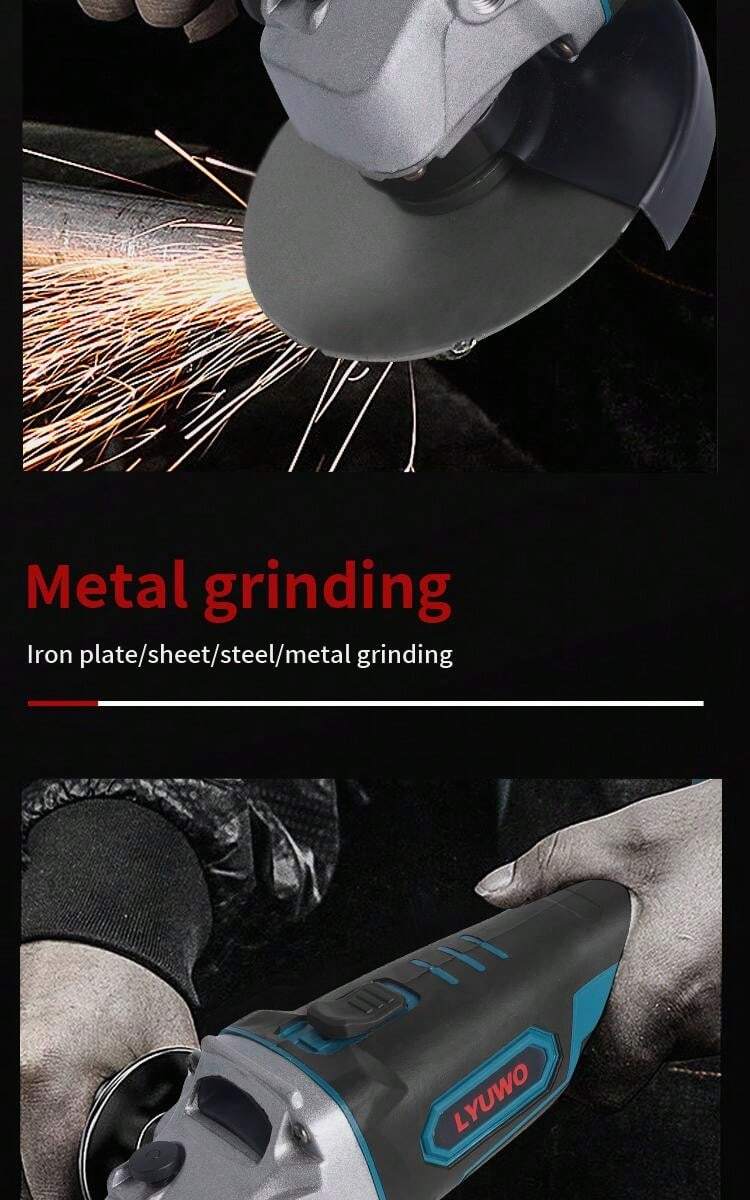 Smerigliatrice Angolare ENG PRO 800W - Disco 125mm | Professionale | 11000 Giri/min - Foto 6