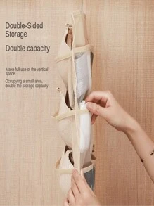 1 Túi đựng đồ lót và áo ngực hai mặt, Túi treo có ngăn trước và sau đựng áo ngực, quần lót, tất, tủ quần áo gia đình và ký túc xá, thiết kế nhiều lớp dày có móc treo phòng ngủ, túi đựng, đồ lưu trữ gia đình, dành cho áo phông trắng nữ, quần đen nữ, quần áo mùa đông dành cho nữ, váy, quần áo mùa đông dành cho nữ, váy phụ nữ thanh lịch, áo sơ mi trắng dành cho nữ, tay dài, bộ đồ liền thân màu trắng dành cho nữ, váy mùa xuân dành cho nữ, trang phục mùa xuân dành cho nữ, mùa xuân, quần áo mùa xuân, tối giản, lưu trữ áo mùa hè - Nhiều màu - Xem 8