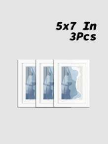 精美相框，尺寸可选4x6、5x7、8x8、8x10、12x12、11x14、12x16英寸，方形和长方形人像相框，适合壁挂或桌面摆放，颜色可选黑色/白色/木色/棕色/金色 - 多色 - 查看 19