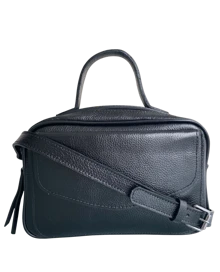 Bolsa de Couro legítimo 100% couro baú bolsal feminina