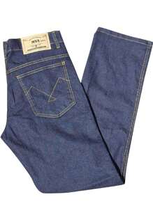 Cheap Men's Jeans With Elastane Direct From The Factory Sizes 36 To 56 - Blue - View 3