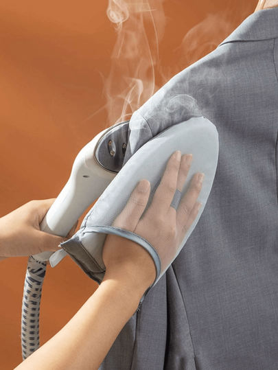 1 Peça Mini Tábua de Passar Roupa, Almofada de Passar Mini Resistente ao Calor, Luva Antivapor Impermeável com Alça para Dedo, Luvas de Ferro a Vapor para Colarinhos, Bolsos, Gravatas, Decoração Doméstica, Decoração Doméstica, Cozinha, Quarto, Uso Doméstico, Escritório, Escola, Bolsa, Organizador, Armazenamento