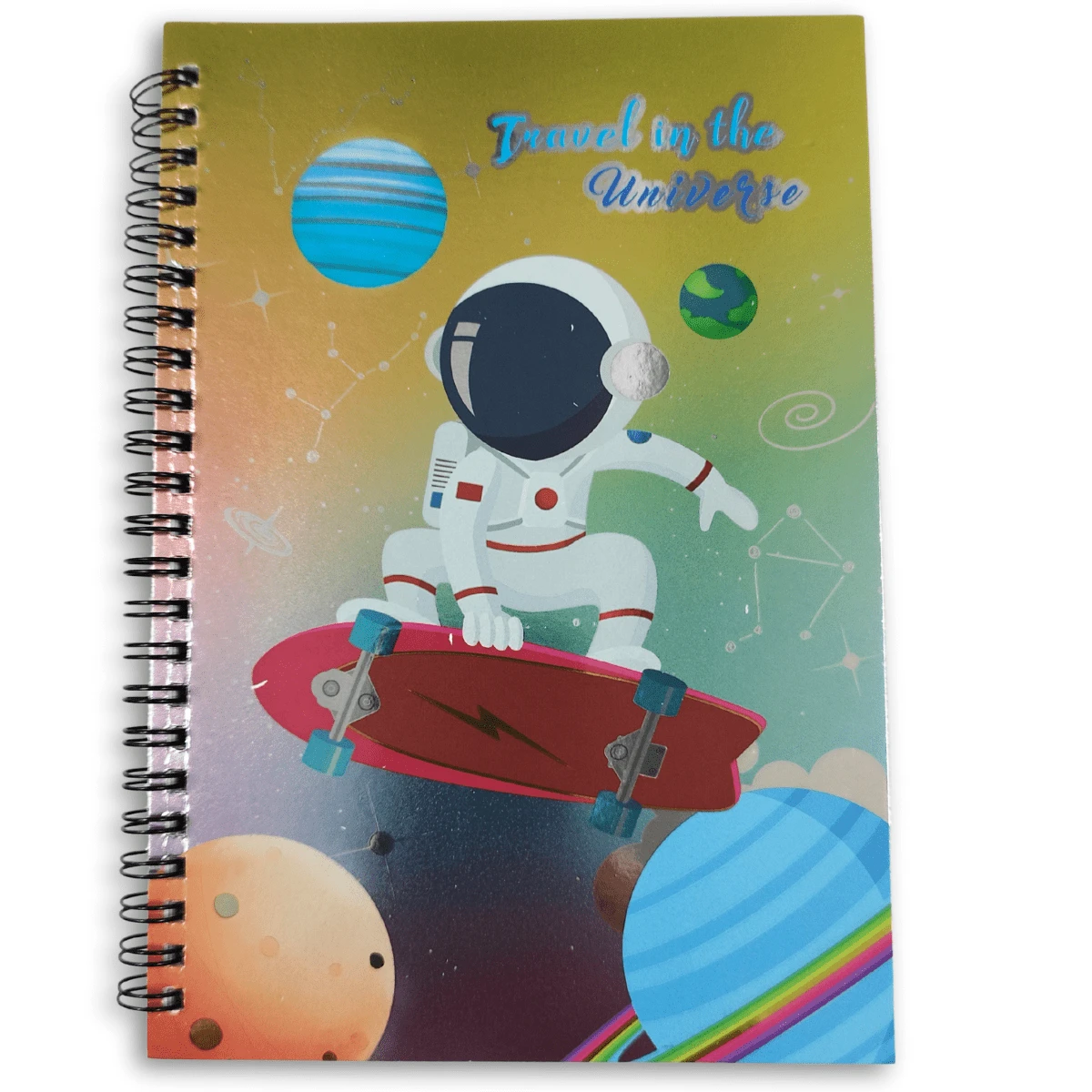 A5 Astronaut Space Children's School Notebook 100 Sheets KAwaii - Nhiều màu - Xem 1