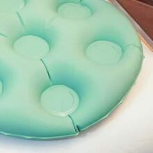 Round Egg Crate Orthopedic Pillow – Water And Inflatable Waterproof Easy To Clean - màu xanh lá - Xem 4