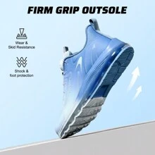Men's Air Running Sneakers Men's Sports Fitness Gym Slow Running Walking Lightweight Shoes