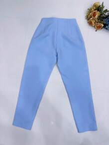 Sullyn_modas High Waist Pants - Baby Blue - View 4