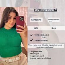 WOMEN'S WHITE TANK TOP CROPPED KNIT MODAL RIBBED POLKA DOT CHRISTMAS - trắng - Xem 5