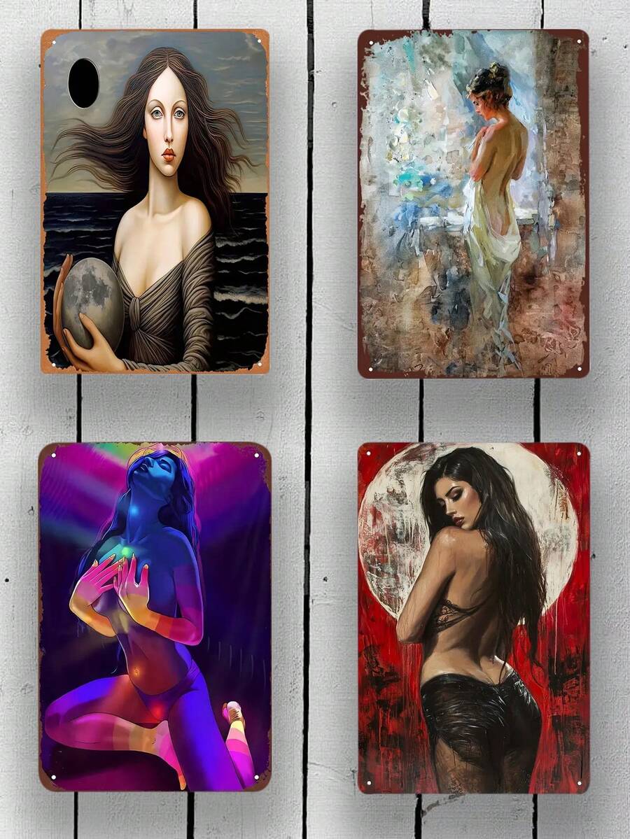 1 件 JIT 铁画艺术金属锡标牌、工艺工具、铝箔雕刻 - 彩色 - 查看 1