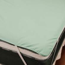 Single Mattress Protector With Elastic 88x188 Waterproof And Easy To Clean - 綠色 - 查看 4