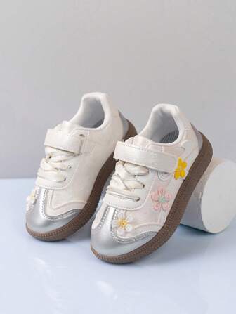 Spring/Autumn New Soft Bottom Casual Shoes, Outdoor Versatile Comfortable Flexible Baby Toddler Girls Sports Shoes