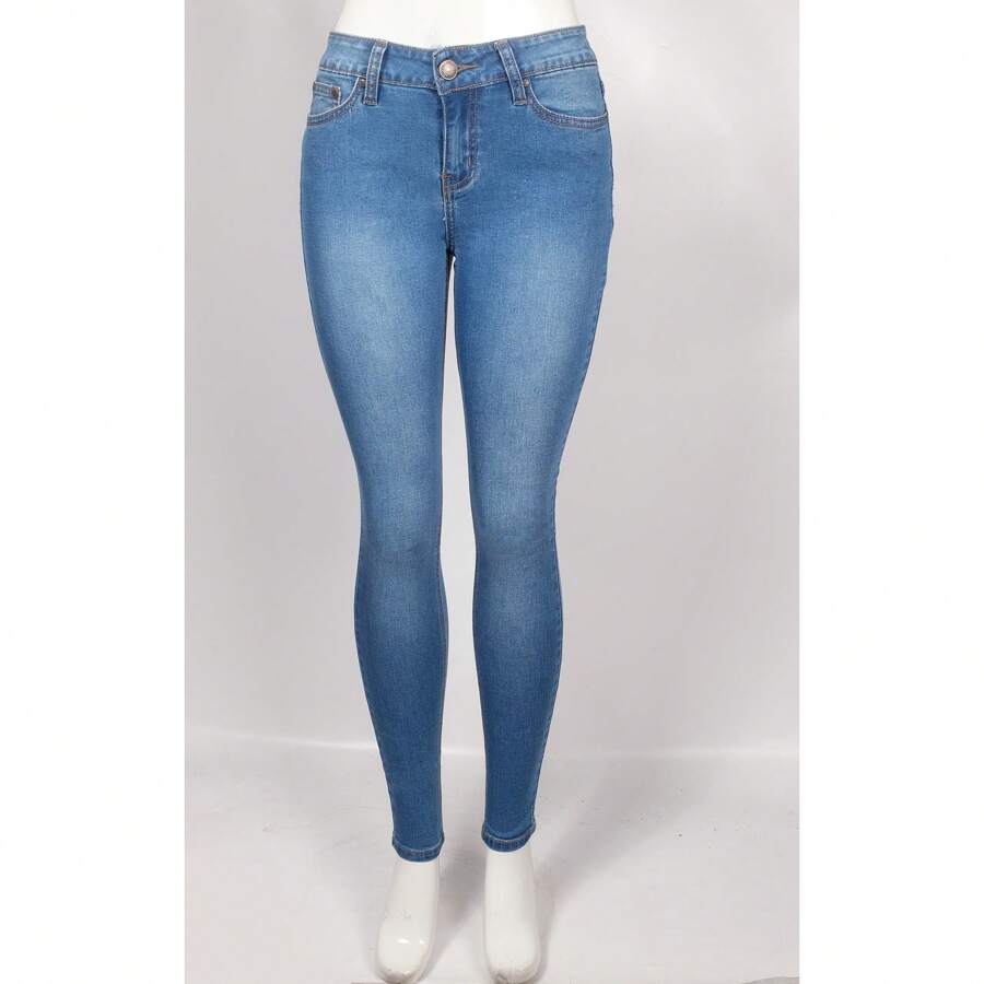 Women's Super Skinny Jeans - Light Wash - View 1