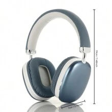 Auriculares inalámbricos, auriculares de diadema con Bluetooth, a prueba de ruido, con micrófono, retráctiles, excelente regalo para amigos, para viajes al aire libre, oficina, regalo considerado para hombres y mujeres, batería de 400mAh