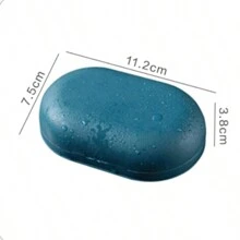 1pc Creative Covered Sealing Soap Dish, Fashion Portable Handmade Soap Holder With Drainage For Home & Travel Home Bathroom Decor Fall Decor Back To School