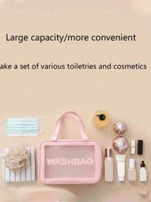 3 件/套大容量化妆包、化妆袋、化妆品收纳盒、PU 皮革防水化妆盒、盥洗包、旅行包、PU 皮包、通勤单肩包、秋冬手提包、纯色水桶包，适用于口红、刷子、护肤品、手机、硬币、小物品，适用于家庭、礼物、度假和节日万圣节圣诞节多功能用途，波西米亚风情 - 多色 - 查看 9