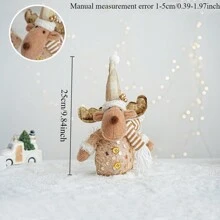 3/1pc Đồ trang trí Giáng sinh Ông già Noel Người tuyết Nai sừng tấm Trang trí Trang trí Đồ trang trí Đồ trang trí Năm mới Trang trí Giáng sinh Quà tặng tốt nhất - Nhiều màu - Xem 12