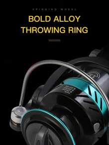 BILLINGS Billings DK800-7000 Rotary Fishing Reel With 10kg Max Drag, 5.2:1 Gear Ratio, Metal Spool, EVA/Metal CNC Handle For Casting