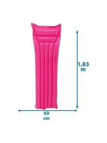 Inflatable Pool Float Mattress Beach Tanning Mat 1.83m X 69cm - 橘色 - 查看 6