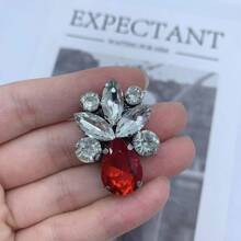 1-20pcs/Set Handmade Self-Adhesive Diamond Rhinestone Multicolor Water Drop Glass Decoration, Suitable For Shoes, Clothing, Bags, Accessories, Hair Clips, Non-Woven Fabric Clothing Accessories, Elegant Quality And Careful Craftsmanship