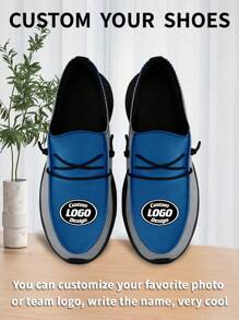 1 Đôi Giày lười tùy chỉnh tên bóng chày Detroit, Giày lười có tên cá nhân, Giày lười đế dày có tên tùy chỉnh bằng E-TPU, Giày lười cá nhân, Giày lười có tên, Giày lười cá nhân - màu đen - Xem 4