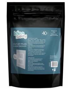 40 Piezas Cubre-enchufes - Protector - Tapones Seguridad - transparente - Ver 2