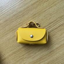 Portable Leather Dog Waste Poop Bag Dispenser / Pet Disposal Holder, Multi-Color For Cross-Border