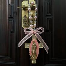 Jungfrau Maria / Heiliger Judas Schutzsegen Anhänger Katholisches handgemachtes Schmuck Geschenk Anhänger Auto Hänger Charm für Männer Frauen