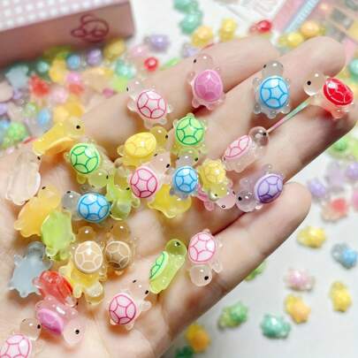 迷你海龟树脂夜灯套装 - 派对礼品、礼品袋和装饰品、毕业季、卧室装饰、家居装饰