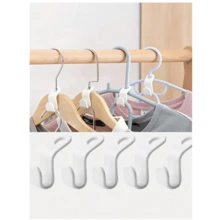 15 chiếc kẹp móc treo đồ, móc treo đồ xếp tầng chịu lực, bộ mở rộng có thể kẹp tiết kiệm không gian cho tủ quần áo, nhiều tùy chọn màu sắc - Nhiều màu - Xem 10