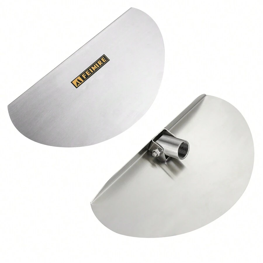 Stainless Steel Culvert Cleaning Hand Tool, For Cleaning A Culvert Pipe, This Size Designed For Culvert Pipes (Handle Is NOT Included)