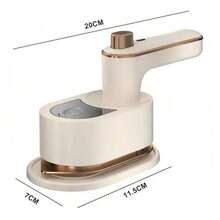 OBOVAY 1个便携式手持蒸汽熨斗，干/蒸汽两用，快速加热，180°旋转，小巧迷你蒸汽熨斗，适合居家和旅行使用 - 英規插(220-240V) - 查看 10