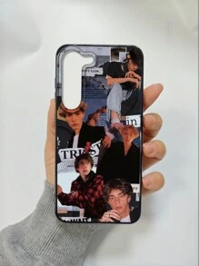 定制手机壳、DIY手机壳、独特手机壳、手机壳礼品、定制礼品手机壳、情侣手机壳、照片打印手机壳、男友/女友照片手机壳、宠物照片打印手机壳，兼容和Galaxy - 黑色 - 查看 57