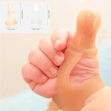1 Pc Baby Silicone Teether Anti-Eating Finger Thumb Gloves Finger Orthosis Baby Sucking Finger Braces Bite Finger Braces