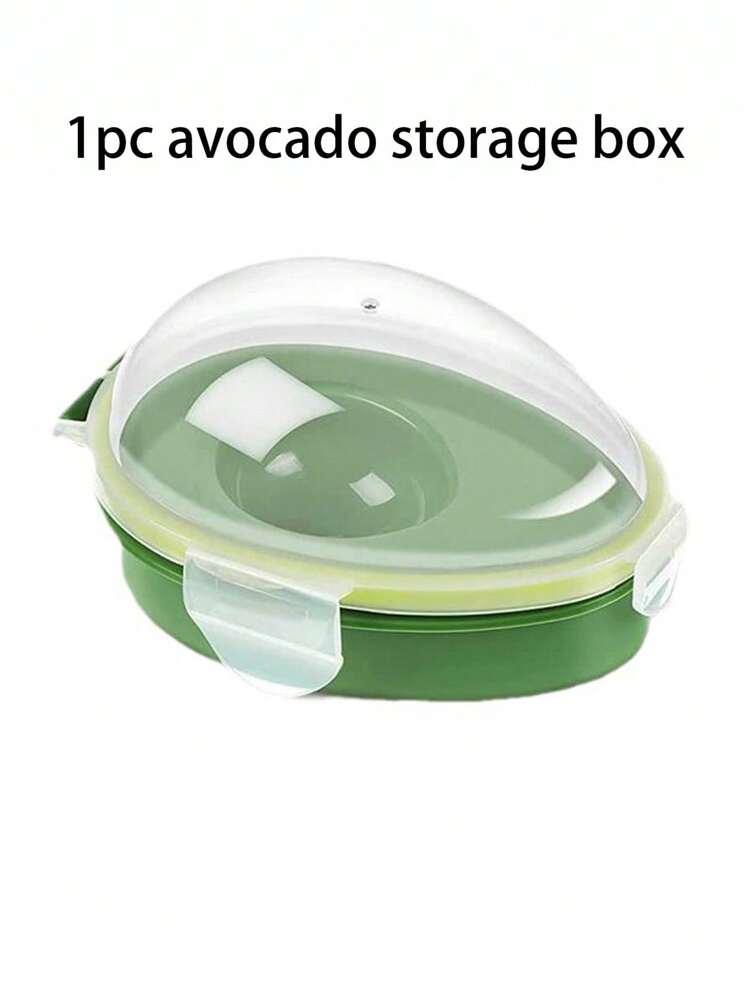 1pc Clear Avocado Storage Box, Crisper With Lid, Avocado Tool Set, Fruit Airtight Storage Box, 3-In-1 Avocado Cutter., For Outdoor, Camping Back To School - Multicolor - View 10