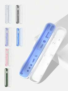 1 pieza Estuche para Apple Pencil de 1ra/2da generación, caja de almacenamiento para accesorios y puntas del lápiz - Multicolor - Ver 1
